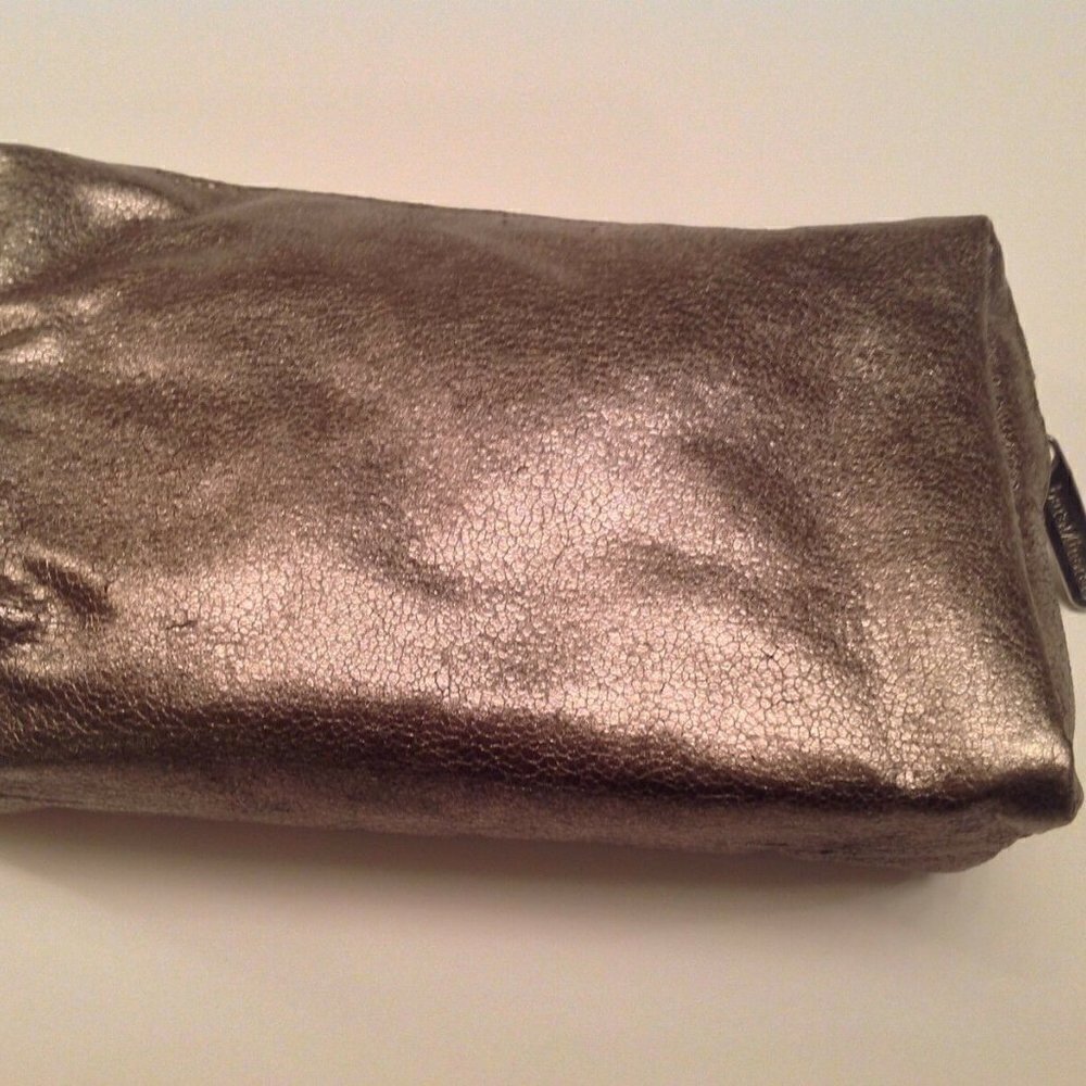 bareMinerals Gunmetal Clutch Purse / Makeup Bag / Cosmetics Bag / BRAND NEW - Picture 5 of 5